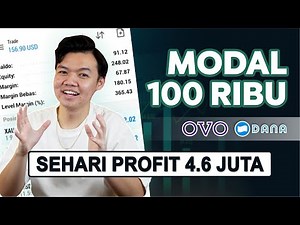 CARA TRADING FOREX MODAL 100 RIBUAN