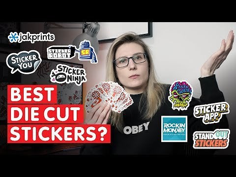 I made the ultimate sticker review between 8 die cut sticker vendors