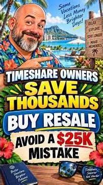 All Timeshare Owners Paid Way Too Much & Regret Not Learning about Resale Earlier! #shorts