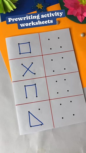 These dot-to-dot worksheets are perfect for enhancing children’s fine motor skills and shape recognition. Kids can connect the dots to form basic shapes such as squares, triangles, and more. A fun and interactive activity to boost learning through play! (dot-to-dot worksheets, fine motor skills, shape recognition, fun learning activity, kids educational worksheet, preschool learning, tracing shapes, DIY ) #DotToDot #KidsActivities #LearningThroughPlay #PreschoolWorksheets #FineMotorSkills #Traci