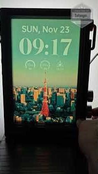 DIVOOM Times Frame Digital Picture Frames - App Divoom - SHORT