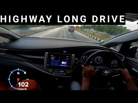 LONG DRIVE IN HIGHWAY ROAD 🔥TOYOTA INNOVA FACLIFT 🔥 INNOVA DRIVING HIGHWAY ROAD😎