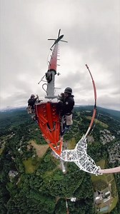 1.9M views · 9.1K reactions | Installation of tv antenna using a helicopter.. #fbreels #fyp #reel #reels #OFW #viral #construction #antenna | SICcu Adventure | Facebook