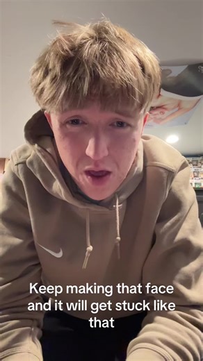 Stop making faces or it will get stuck like that #face #faces #growup #childish #fyp