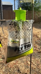 11 reactions | The RESCUE! Disposable Fly Trap is easy to use and starts catching flies fast! Look at how quickly this one started filling up. #FlyTrap #PestControl #MadeinUSA | RESCUE! | Facebook
