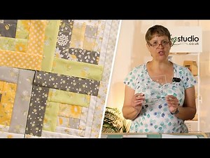 How to make a Curvy Log Cabin Block