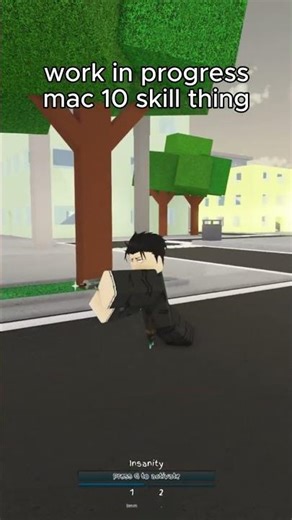 mac-10 gun skill (JJS SKILLBUILDER) #roblox