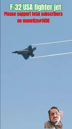 USA f32 fighter jet training #military #jet #shortvideo