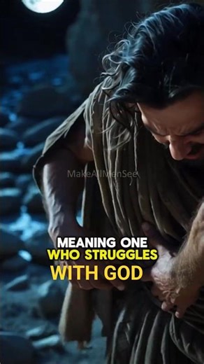 Why God Renamed Jacob — The Hidden Meaning of Israel #shorts #christianshorts #biblefacts #jacob