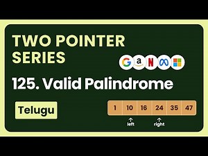 Valid Palindrome in Python