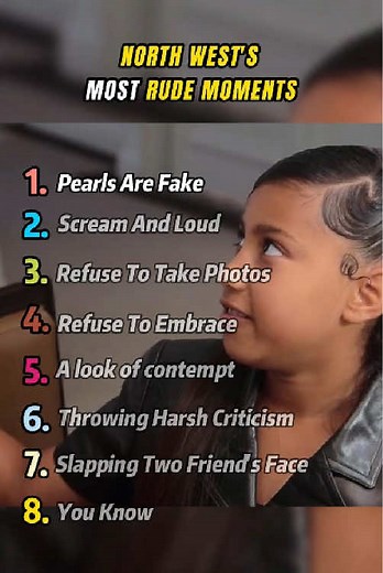 North West's manners are concerning!#northwest #kimkardashian #rude
