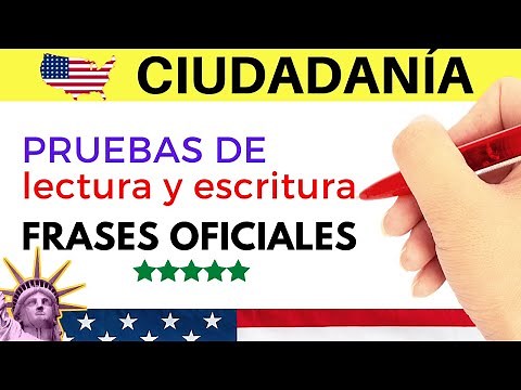 Official Prayers (with explanation): Reading and writing tests for American citizenship