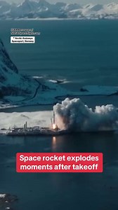 1M views · 4.5K reactions | A test rocket fell in nearby waters and exploded less than a minute after taking off from a space port in Norway on Sunday. The uncrewed Spectrum rocket was billed as the first attempt at an orbital flight to originate from Europe, where several nations, including Sweden and Britain, have said they want a share of a growing market for commercial space missions. | CBS News | Facebook