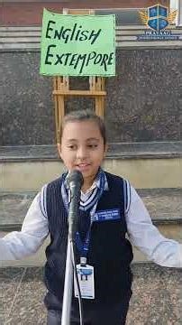 Class 5 English Extempore Competition 🔥 | Kids Speak On the Spot | Confidence & Communication