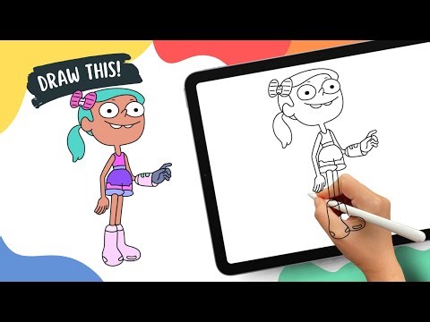 Echo | Oddballs - Easy Cartoon Drawing Tutorial