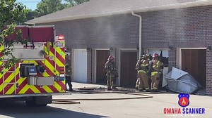 21K views · 75 reactions | ‪Omaha Fire crews working a structure fire call at 2340 N Main Street in Elkhorn. Smoke was coming from a garage when crews arrived on scene. ‬ ‪OFD: B7, B6, E77, E71, E65, M71, R60, T53, T63 ‬ ‪TAC: 4‬ ‪Time Out: 08:52 ‬ | Omaha Scanner | Facebook