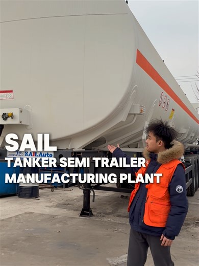 🏭 SAIL Tanker Semi-Trailer Manufacturing Plant: Scale, Craftsmanship & Global Standards Step inside our state-of-the-art production facility, where every SAIL tanker semi-trailer is born. Our workshop operates with coordinated overhead cranes, standardized assembly lines, and skilled craftsmen, ensuring consistent, high-quality output at scale. Each tank is engineered with precision welding, reinforced structures, and strict compliance with ADR/DOT/ECE international safety standards, built to s