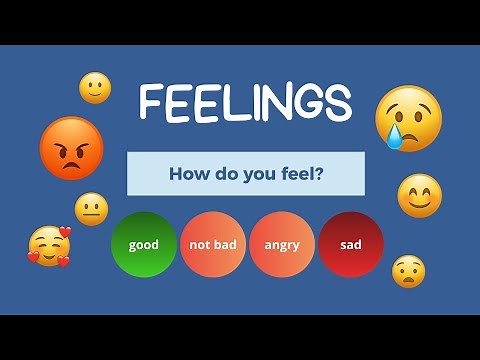 How do you feel? | English vocabulary for beginners