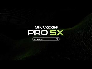 SkyCaddie PRO 5X Updating Courses Over WiFi