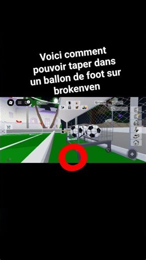 #voici comment taper dans un ballon