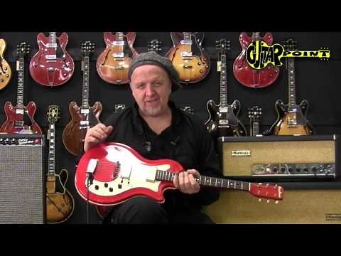 1966 Airline Res-O-Glas - Red / GuitarPoint Maintal / Vintage Guitars
