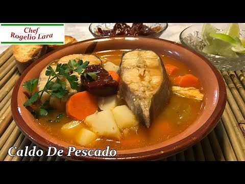 CALDO DE PESCADO, DELICIOSA RECETA!