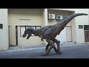 Happy Tuesday: Here’s An Animatronic T-Rex Costume Taken For A Test Ride