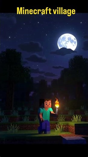 Minecraft village part1 #shorts