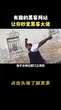 这几个网站可以让你伪装成黑客大佬#hacker #网络安全 #cybersecurity #计算机 #分享 #熱門