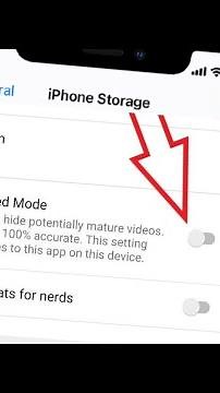 How to turn off restricted mode on youtube on iPad | iPhone |2021