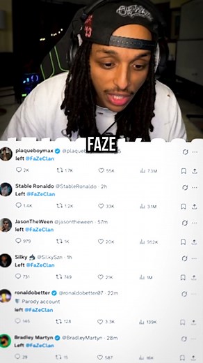 Agent Reacts To Faze Members Leaving Faze Clan 👀