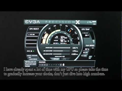 EVGA Precision & OC Scanner X Guide and Overview