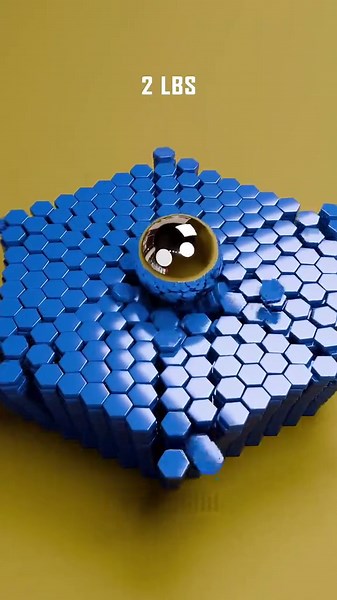 Satisfying Hexagon Demolition in Blender 3D Animation