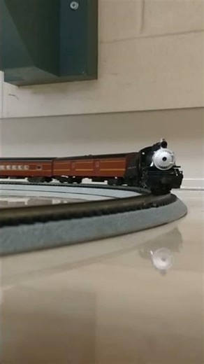 N scale passenger train