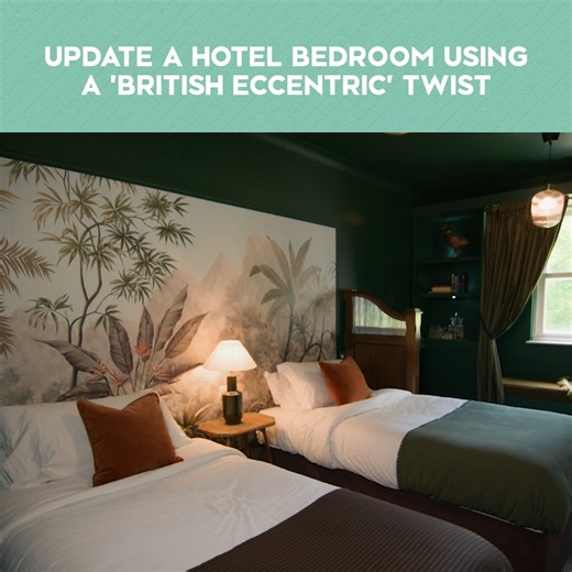 Banjo's hotel room was to die for! Would you stay here? 🙌 Interior Design Masters with Alan Carr, 8.30pm Friday on TVNZ 1 | TVNZ 1