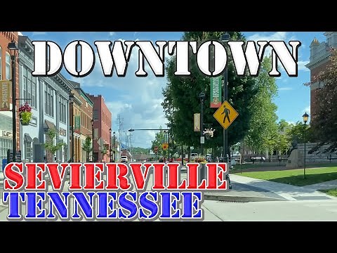 Sevierville - Tennessee - 4K Downtown Drive