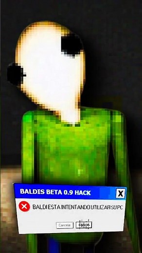 THIS HACKED VERSION OF BALDIS BASICS IS DISTURBING 😨 Baldi Basic v0.9 #baldi #memes #terror
