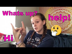 What to say to Deaf People if you don't know ASL | American Sign Language