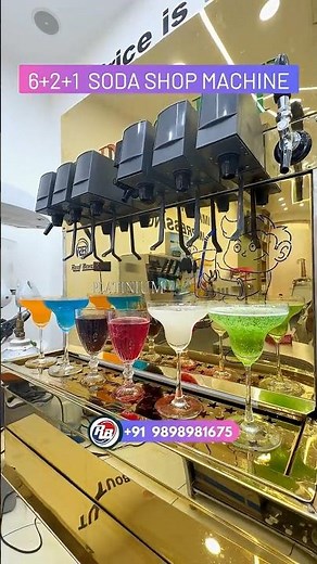 Soda Fountain Machine🍾 | सोडा फाउंटेन मशीन | Soda Shop