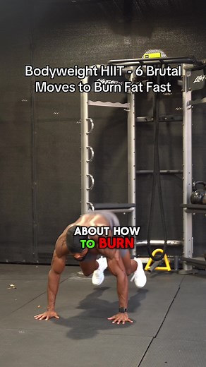Are you tired of trying methods that don’t work? You’ve been lied to about fat-burning. Start with these workouts This HIIT circuit-featuring These 6 brutal bodyweight HIlT moves-like Burpee to Tuck Jump, Lateral Jump Squats, and Jumping Lunges-are perfect for torching calories and toning up your entire body. Bodyweight exercises are great for building endurance and strength while burning fat because they engage multiple muscle groups simultaneously. This workout is ideal for home, outdoor, or g