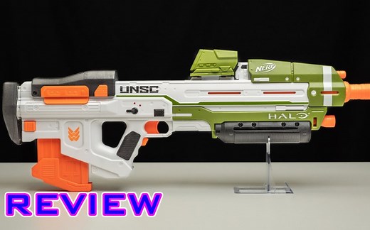 【Coop772/熟肉】Nerf光环MA40突击步枪 _ 值得一试的把玩发射器