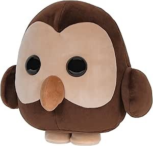 Adopt Me! Collector Plush - Owl - Series 2 - Legendary In-Game Stylization Plush - Exclusive Virtual Item Code - Toys for Kids Featuring Your Favorite Adopt Me Pet, Ages 6+