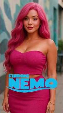 Finding Nemo Characters as Humans: You Won’t Believe This! 😱🐠🌊 #livingcartoon #findingnemo #disney