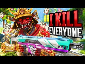 INSANE Wraith SOLO 22 KILLS and 5,200 Damage Apex Legends Gameplay