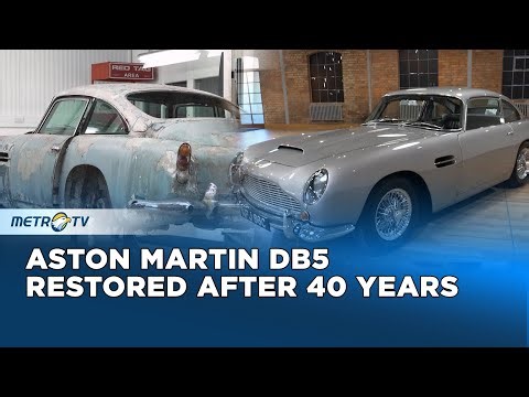 From Rust to Glory Aston Martin DB5 Restored After 40 Years