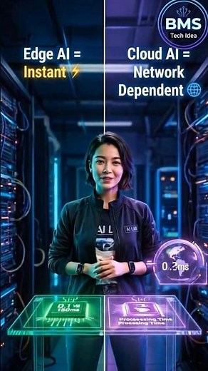 Edge AI vs Cloud AI: The Future of Artificial Intelligence #shorts