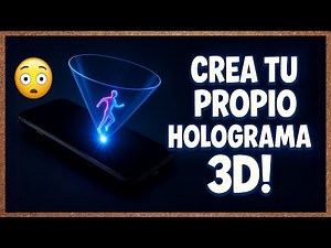 CÓMO HACER ¡HOLOGRAMA 3D! DIY Súper fácil y rápido!