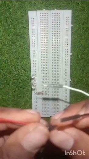 Multiple Colours LED Light on Breadboard#DIY #LED #Electronics #Project #Tech #Innovation
