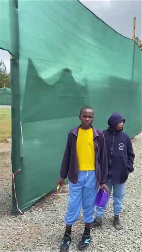 School kids in Kenya chant “Messi, Messi, Messi!” during the DP World Tour’s Magical Kenya Open
