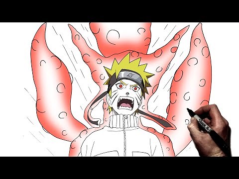 How To Draw Naruto 3 Tails | Step By Step | Naruto
